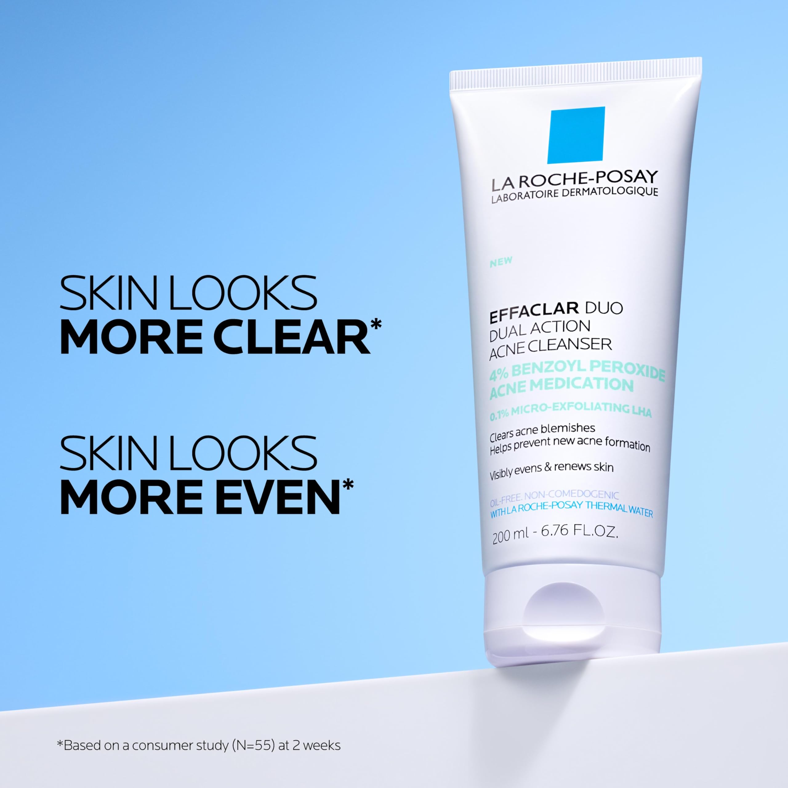 La Roche-Posay Effaclar Dual Acne Face Wash With 4% Benzoyl Peroxide & LHA Exfoliant La Roche-Posay buy supplements canada