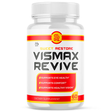 Vismax Revive Capsules, Official VismaxRevive Vision Support Supplement with All Natural Ingredients, Advanced Eye Health Formula and Vision Vitamin Supporting Wellness Naturally (60 Capsules) MJO buy supplements canada