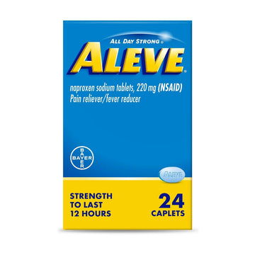 Aleve Pain Relief Naproxen Sodium Caplets ‐ 24 Count Aleve buy supplements canada