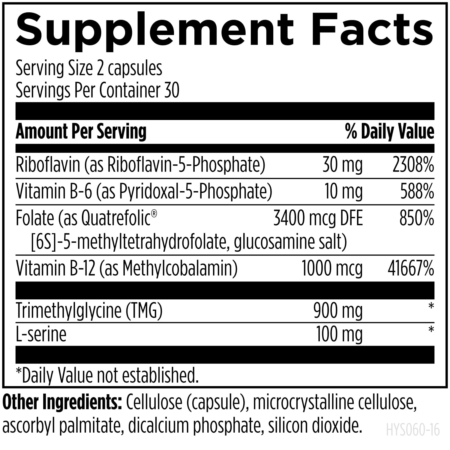 Designs for Health Homocysteine Supreme - Methylated B Vitamins with Riboflavin, B6, B12, Folate, L-Serine & TMG for Brain Support & Heart Health - Methylated Multivitamin (60 Capsules) Designs for Health buy supplements canada