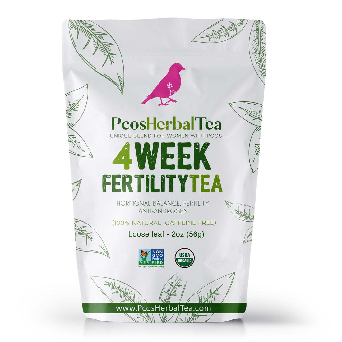 PCOS Cystem Tea with Organic Red Raspberry Leaf, Vitex, Spearmint Tea Supports Fertility PCOS Herbal Tea buy supplements canada