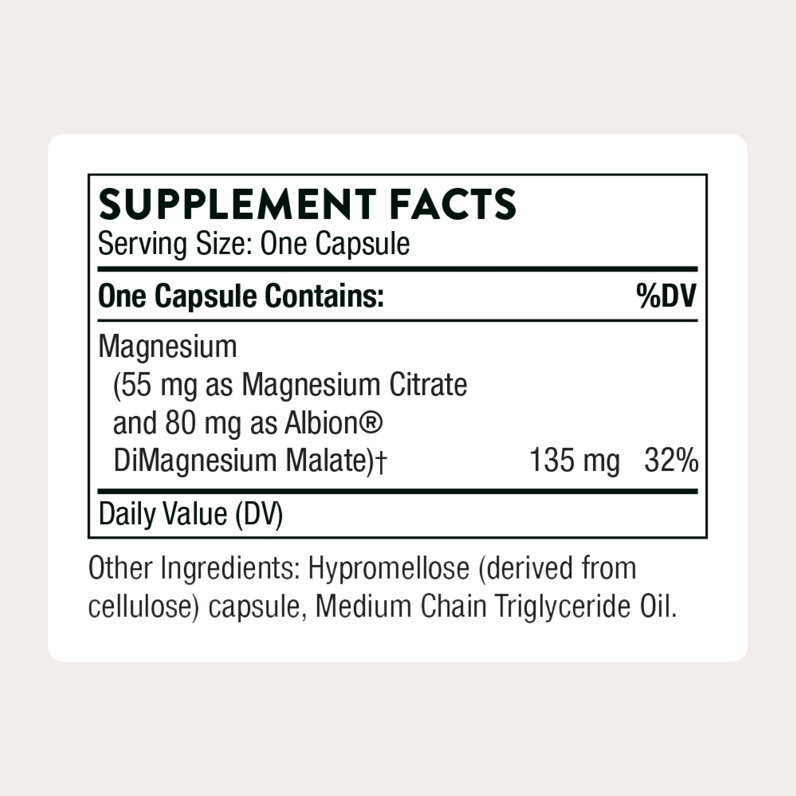THORNE - Magnesium CitraMate - Magnesium Citrate & Malate Supplement - Supports Heart Health, Skeletal Muscles, Cardiac & Lung Function, Bone Density & More* - Third-Party Certified - 90 Servings THORNE buy supplements canada