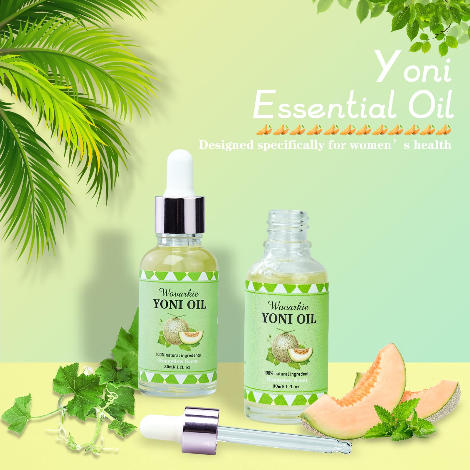 2 Packs Yoni Oil for Women, 1 fl oz/30 ml Feminine Oil Intimate Deodorant for Women, Restores Ph Wovarkie buy supplements canada