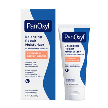 PanOxyl PM Balancing Repair Moisturizer with Niacinamide, Ceramides and Cica, Hydrating Face Moisturizer PanOxyl buy supplements canada