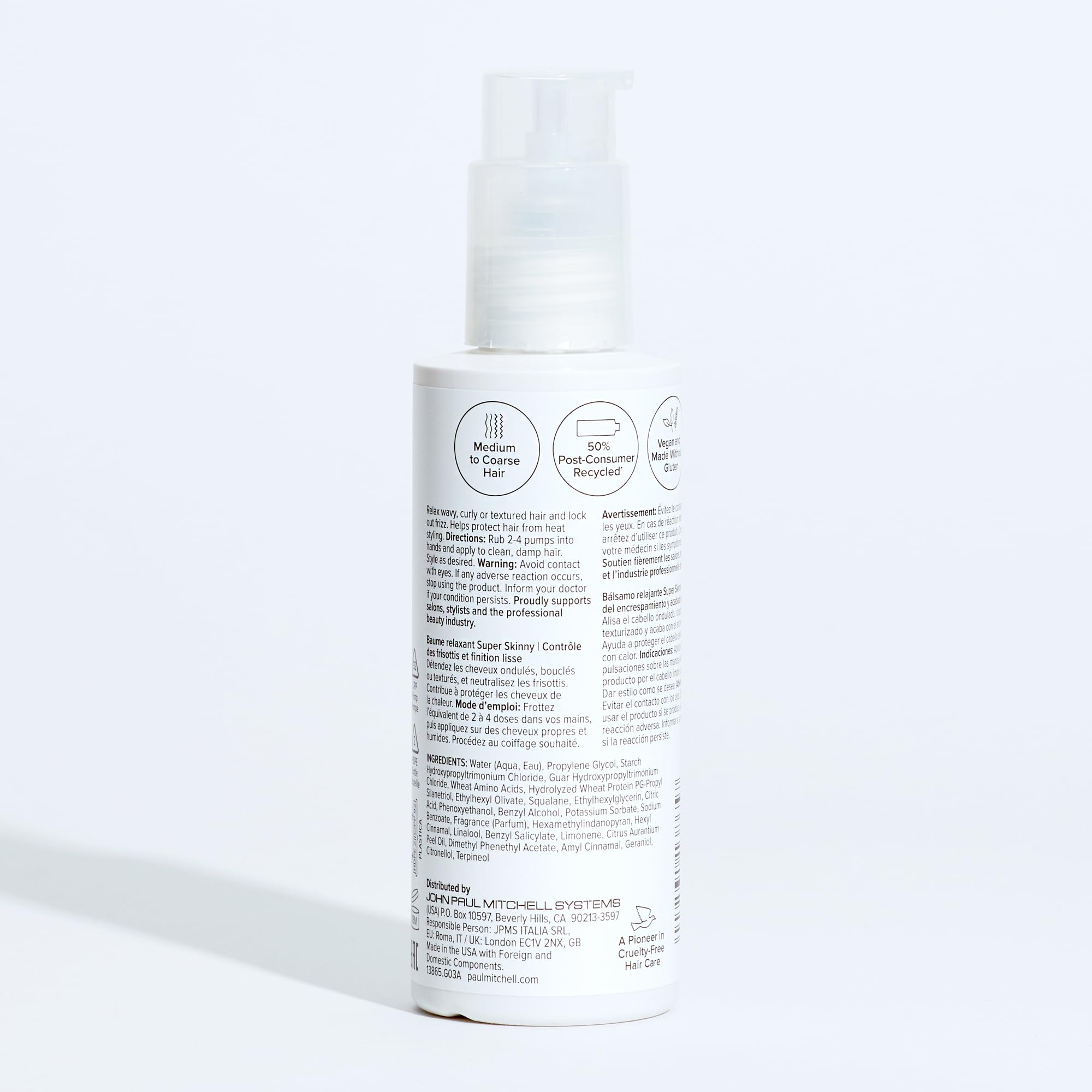 Paul Mitchell Super Skinny Relaxing Balm, Frizz Control For Wavy, Curly or Textured Hair, 5.1 fl oz Paul Mitchell buy supplements canada