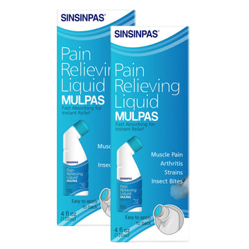 SINSINPAS Pain Relieving Liquid - MULPAS 2 Pack (Total 8 fl oz) SINSINPAS buy supplements canada