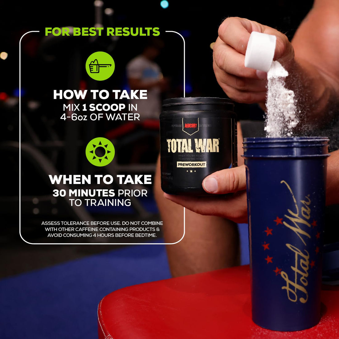 REDCON1 Total War Pre Workout - L Citrulline, Malic Acid, Green Tea Leaf Extract for Pump REDCON1 buy supplements canada
