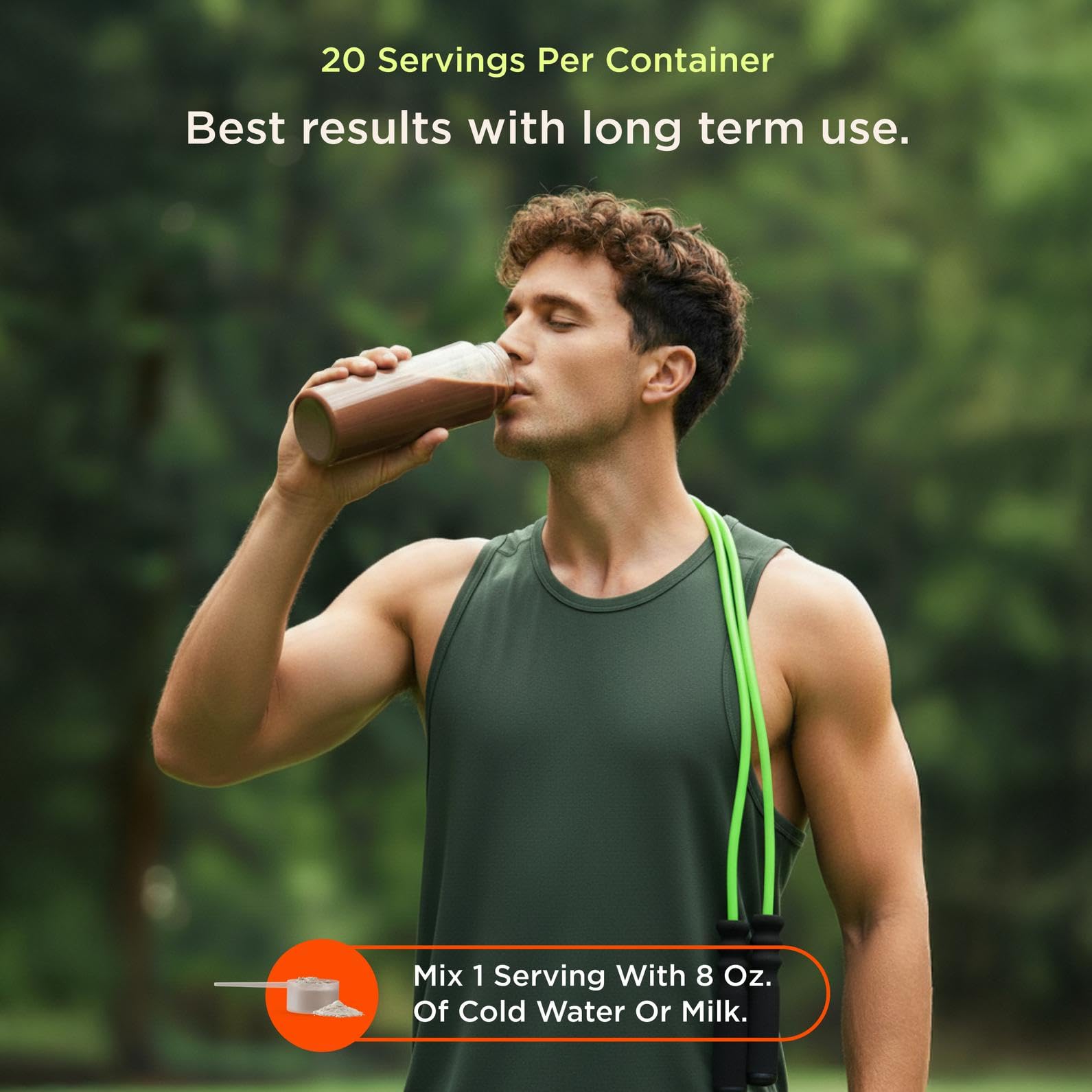 The Genius Brand Protein Powder - Chocolate + Adaptogenic Mushroom Blend - Plant-Based Protein with Reishi, Cordyceps & Lion’s Mane - Daily Muscle Recovery & Immune Support - 20 Servings The Genius Brand buy supplements canada