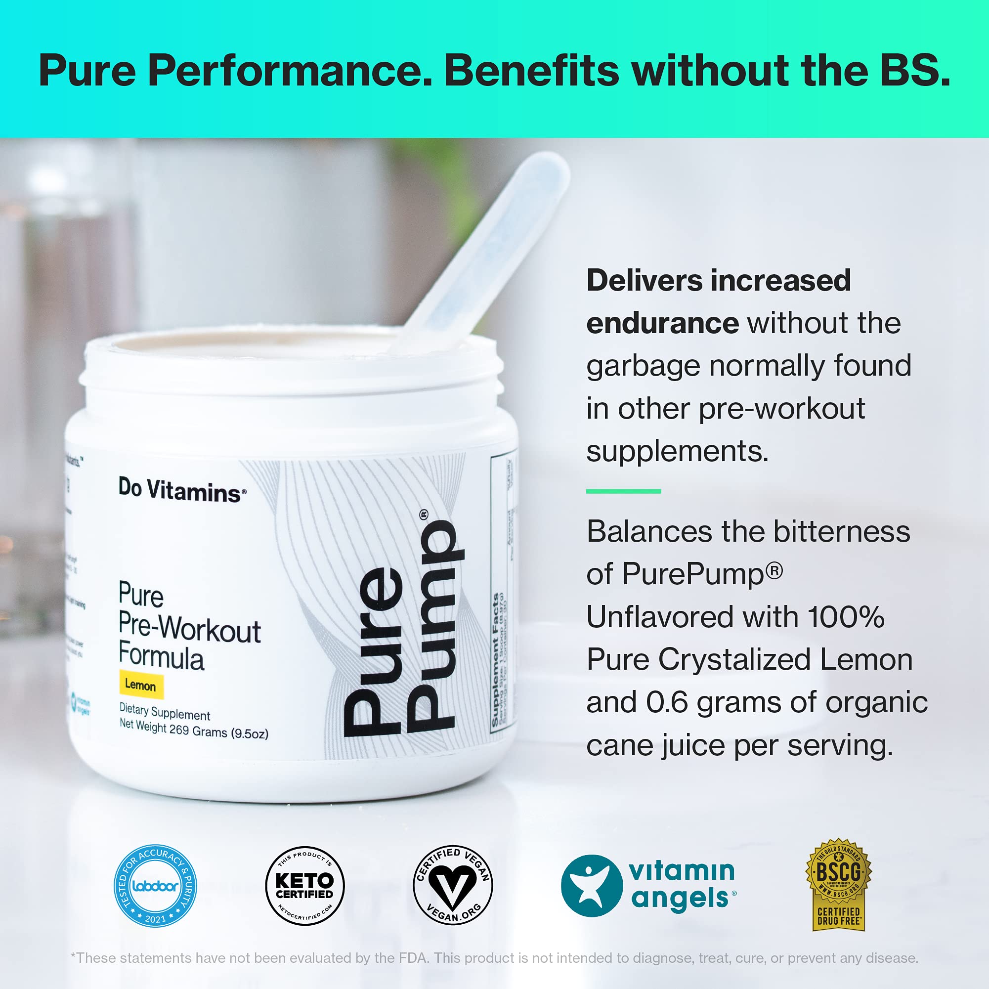 Do Vitamins PurePump - All-Natural Clean Preworkout Powder, Boost Energy, Focus Do Vitamins buy supplements canada
