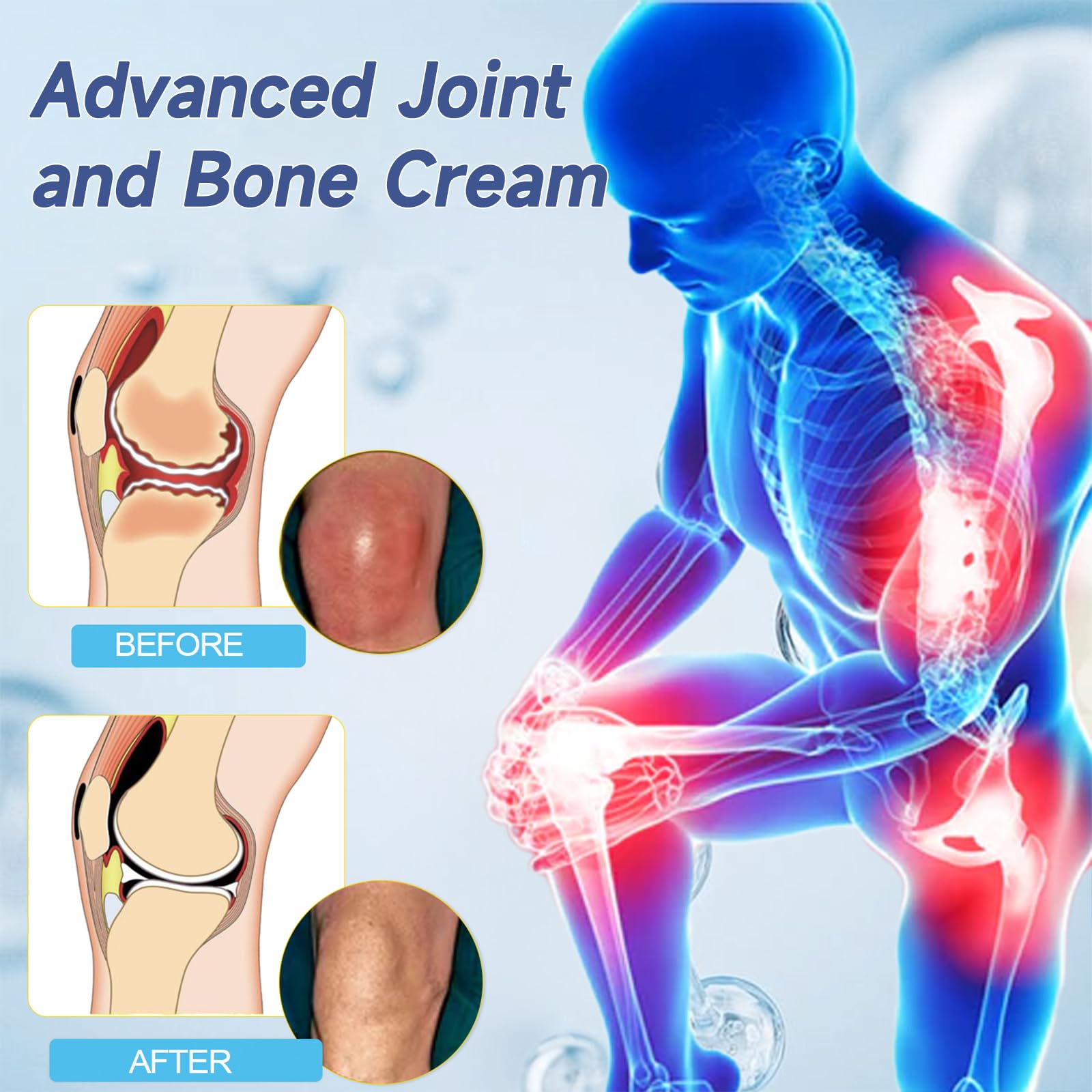 Luhaka ArthroHeal Hyaluronic Acid Joint R-epair Cream,ArthroHeal Joint Cream,Quickly relieve joint discomfort, Quickly relieve joint discomfort, suitable for joint activities throughout the body (1) Luhaka buy supplements canada
