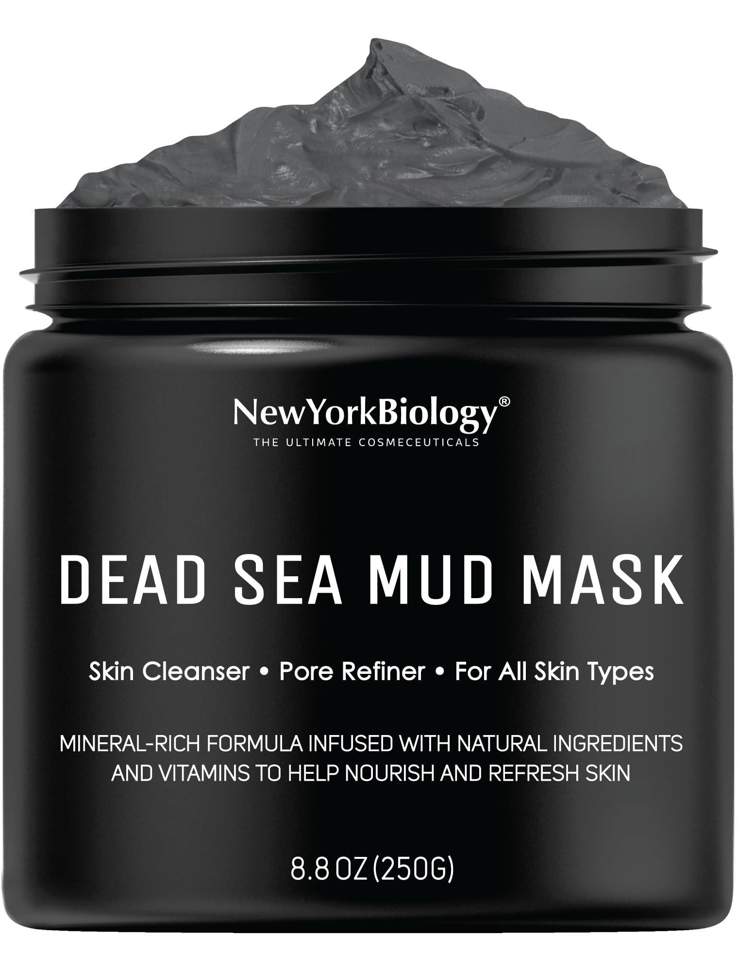 New York Biology Dead Sea Mud Mask for Face and Body | Spa Quality Pore Refiner for Oily Skin | Natural Skincare for Women & Men NEW YORK BIOLOGY THE ULTIMATE COSMECEUTICALS buy supplements canada