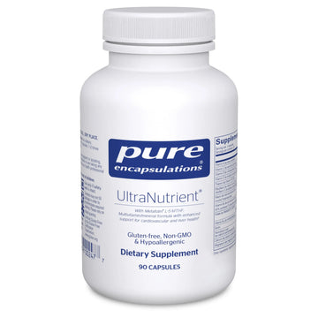 Pure Encapsulations UltraNutrient - Minerals & Multivitamins - Supports Liver & Heart Health* - Supplement for Antioxidants - with Vitamin C, CoQ10 - Non-GMO * Gluten-Free - 90 Capsules Pure Encapsulations buy supplements canada