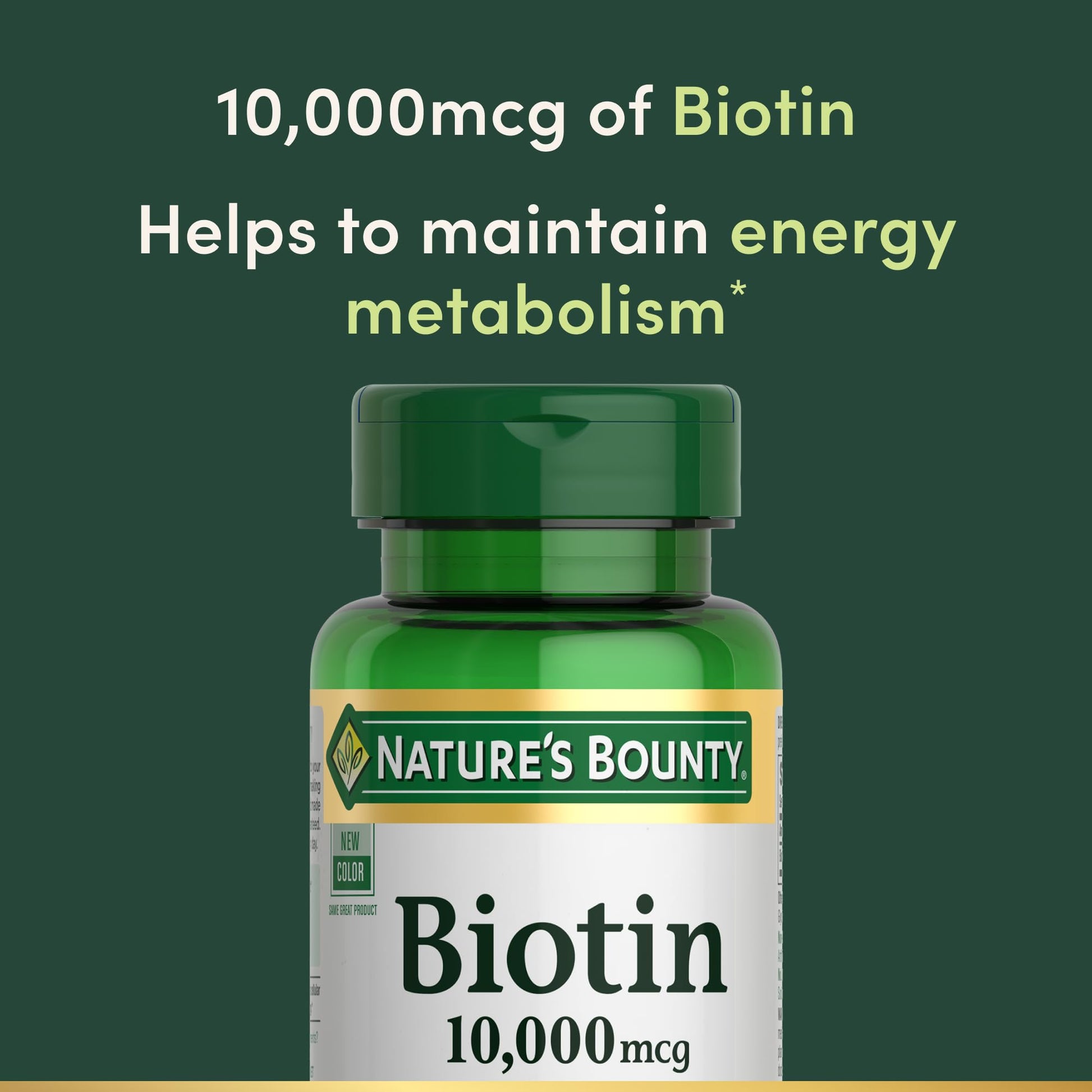 Nature's Bounty Biotin Hair Skin and Nails Vitamins, Supports Healthy Hair, Skin and Nails, 10,000 mcg, 120 Softgels (Pack of 1) Nature's Bounty buy supplements canada