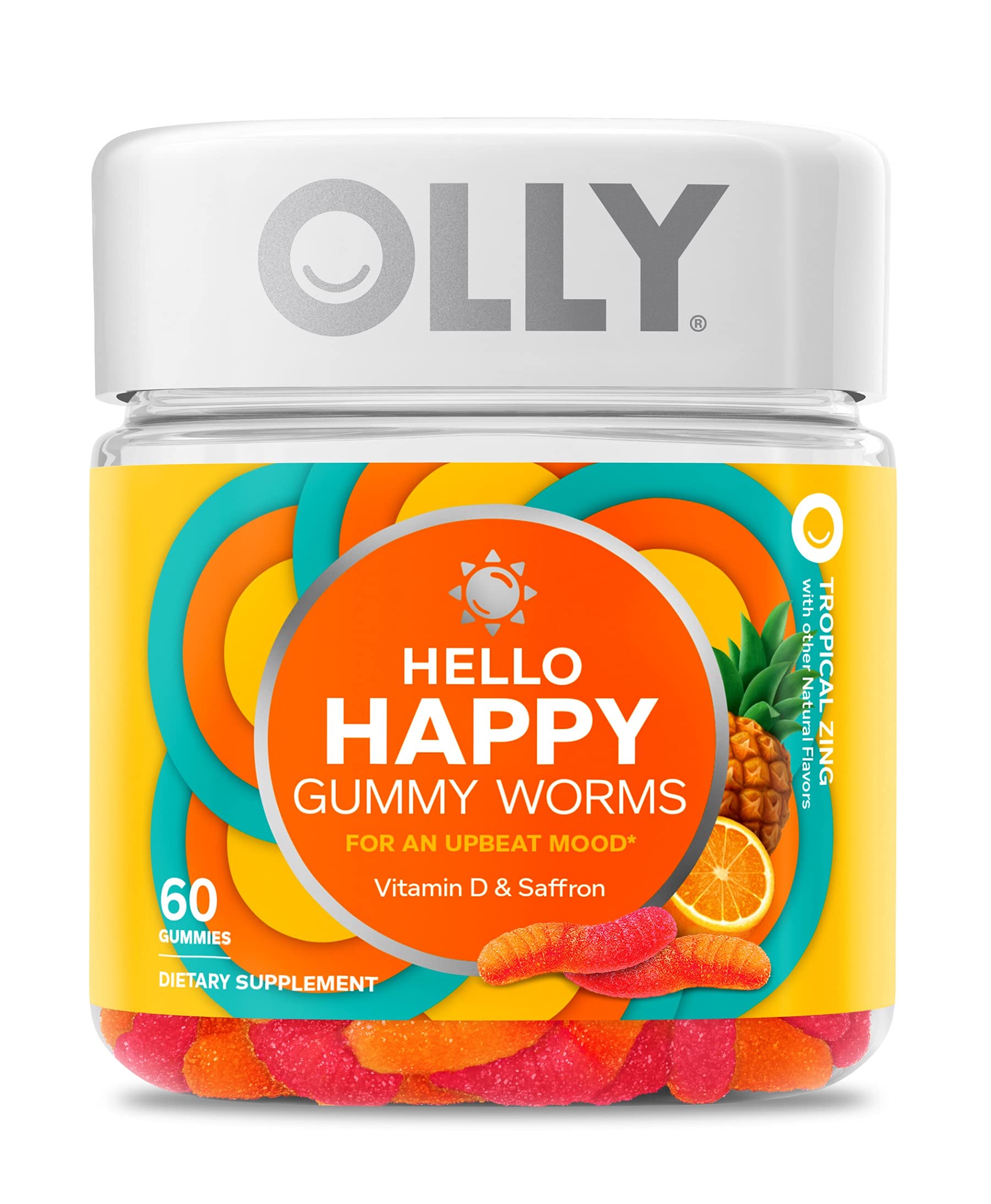 OLLY Fiber Gummy Rings, 5g Prebiotic Fiber, FOS (Fructo-oligosaccharides), Digestive OLLY buy supplements canada