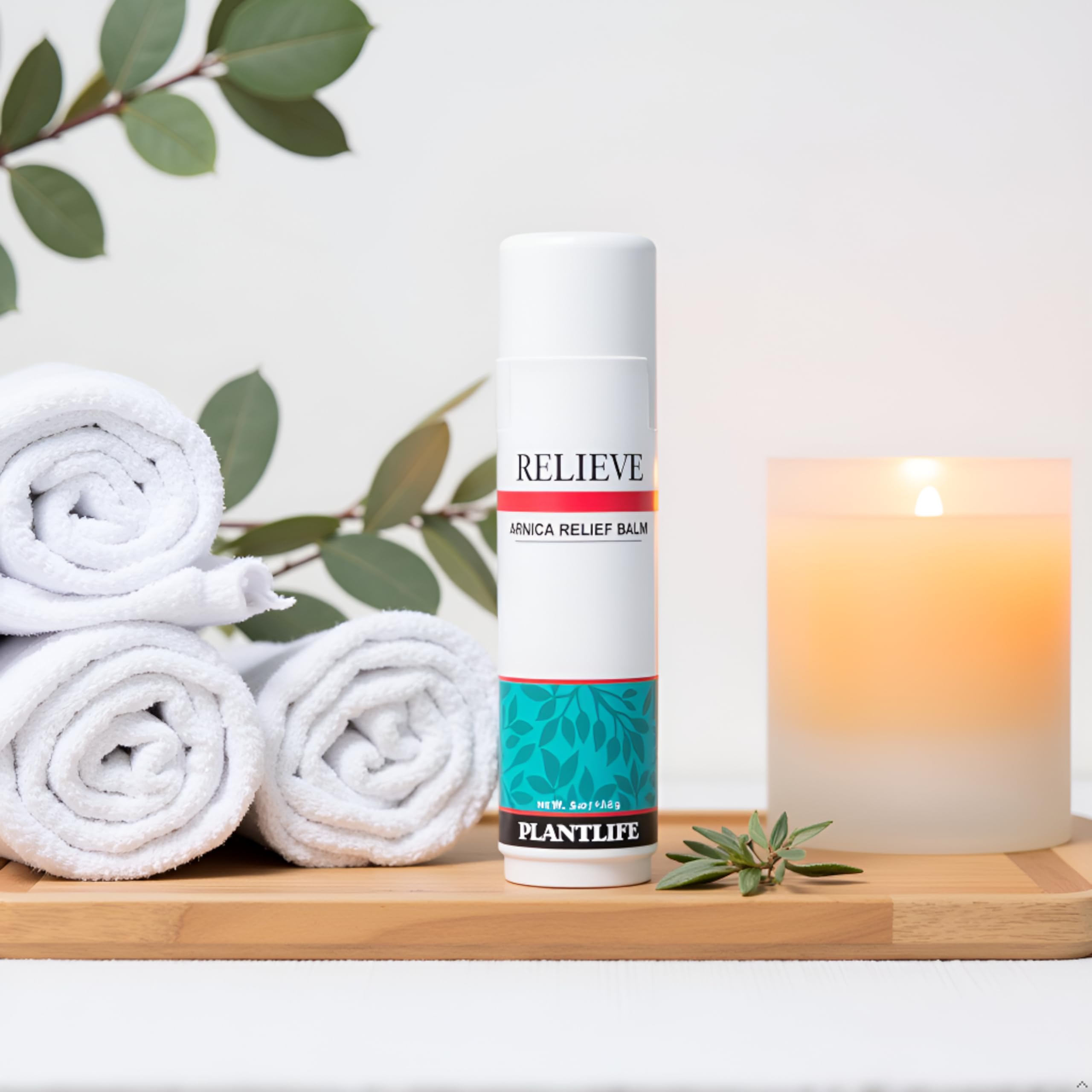 Plantlife Arnica Relieve Balm - Made with Arnica and 100% Pure Essential Oils - Relieve Products are a Homeopathic Solution for Everyday Use - Works Quickly and Effectively - Made in California Plantlife buy supplements canada