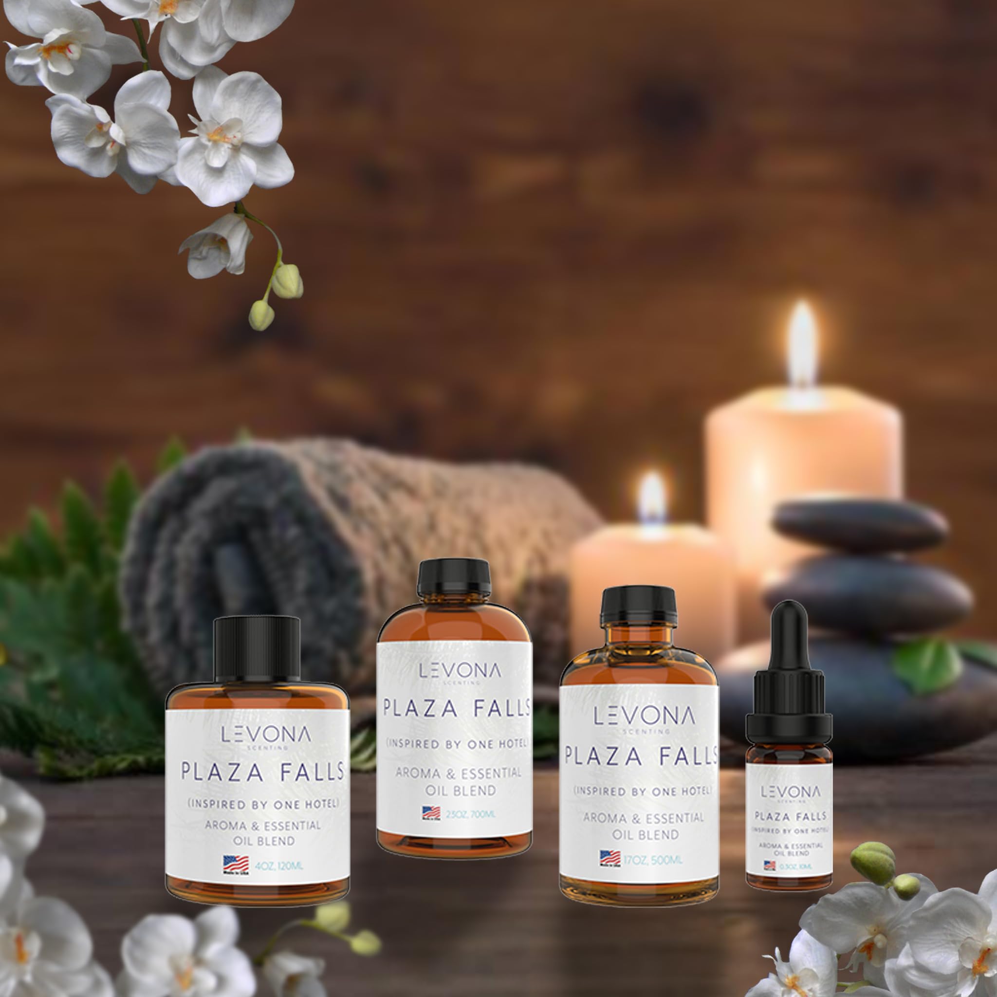 Levona Scent Home Luxury Scents: Plaza Falls Fragrance Oil Inspired by One Hotel Essential Oil LEVONA SCENT buy supplements canada