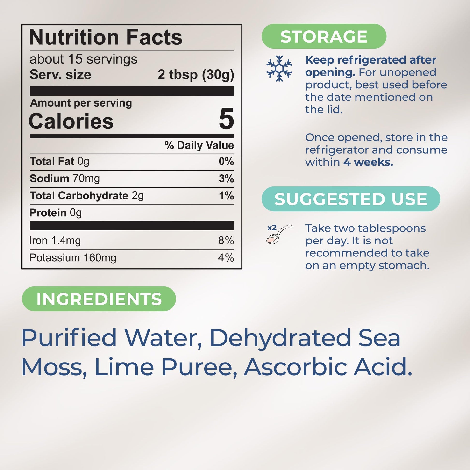 TrueSeaMoss Wildcrafted Irish Sea Moss Gel – Nutritious Raw Seamoss Rich in Minerals TrueSeaMoss buy supplements canada