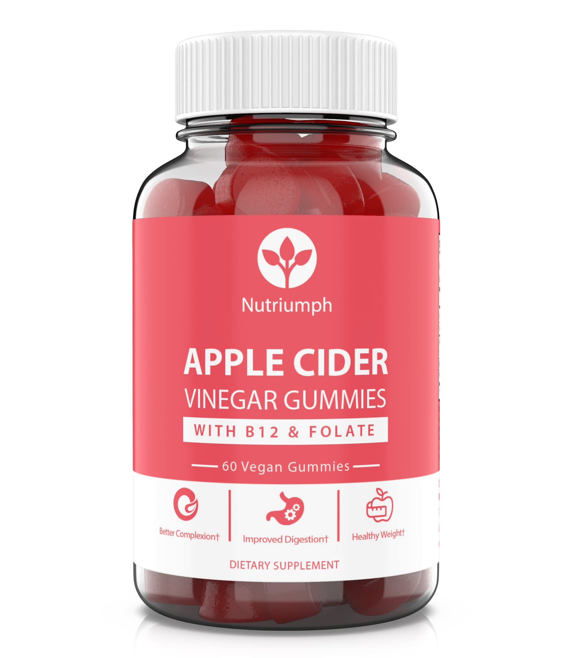 Nutriumph Apple Cider Vinegar Gummies with The Mother Vegan – Weight Loss, Detox Nutriumph buy supplements canada