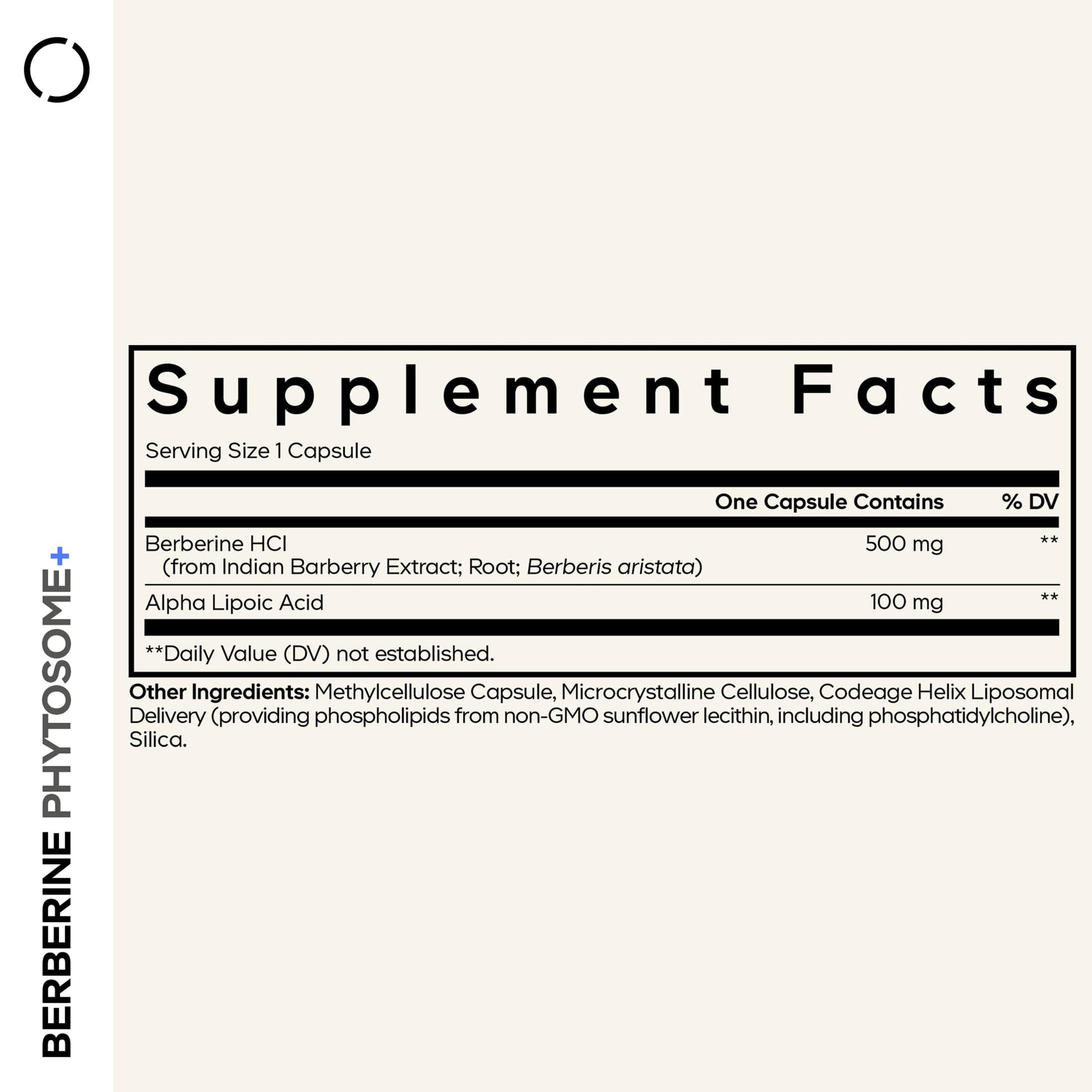 Codeage Berberine Phytosome Supplement - Berberine HCL, Alpha Lipoic Acid, Phospholipid Complex - 2-Month Supply - Berberine HCL - Berberine Hydrochloride - Gluten-Free, Non-GMO - 60 Capsules Codeage buy supplements canada
