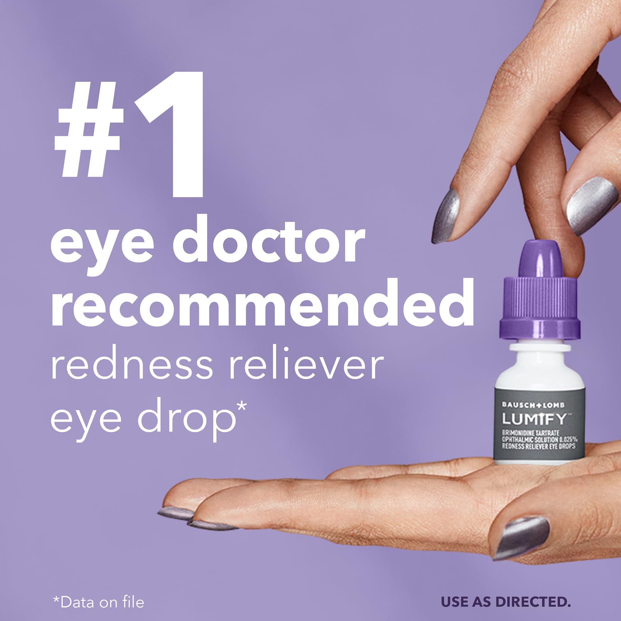 LUMIFY Eye Drops for Red Eyes, Redness Reliever for Brighter Looking Eyes, Works in 1 Minute & Lasts Up to 8 Hours, Eye Drops, 0.17 Fl Oz (5 mL) LUMIFY buy supplements canada