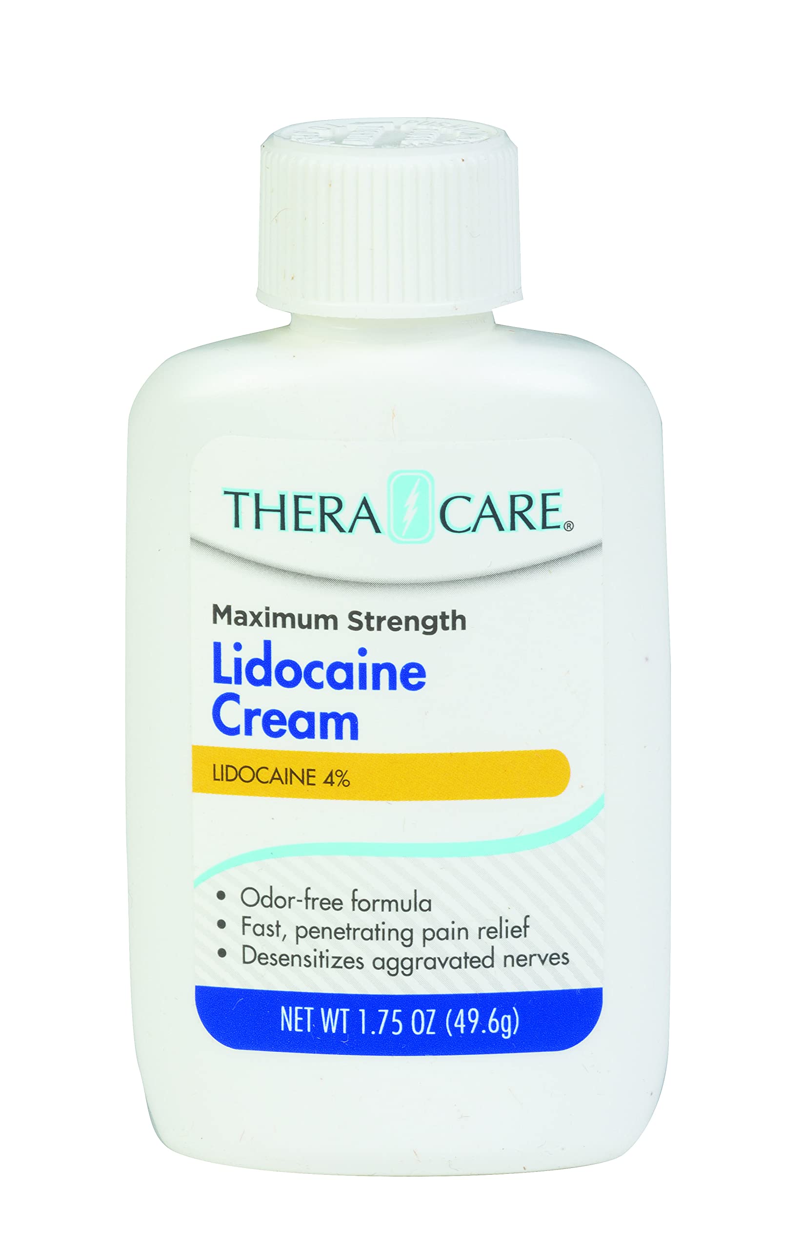 Thera|Care Maximum Strength OTC Lidocaine Cream | Numbs Away Pain | Long-Lasting Relief | Non-Greasy | 1.75 Oz Thera Care buy supplements canada