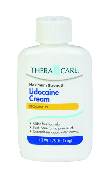 Thera|Care Maximum Strength OTC Lidocaine Cream | Numbs Away Pain | Long-Lasting Relief | Non-Greasy | 1.75 Oz Thera Care buy supplements canada