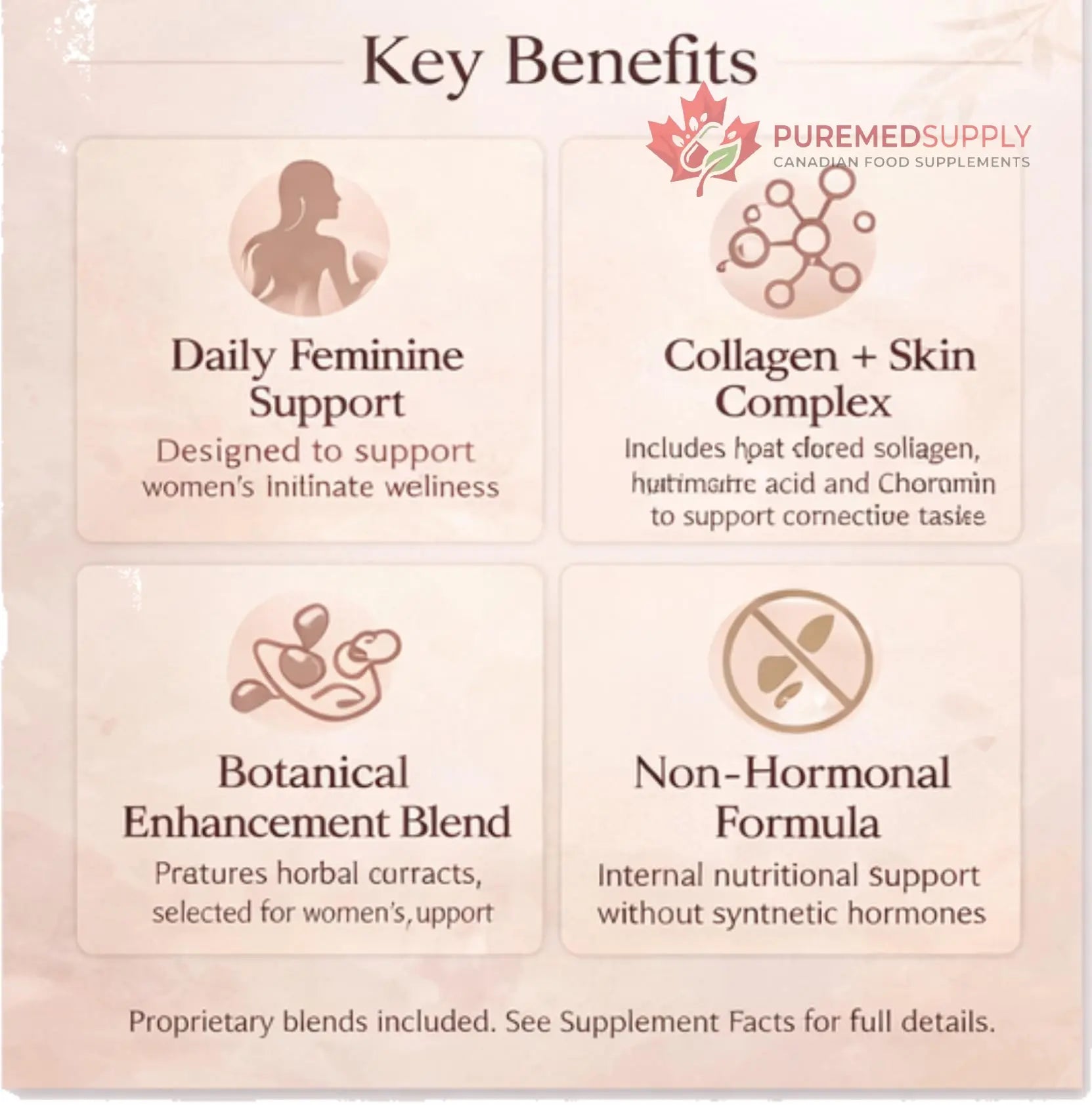 MINANATURALS VELVIRA Feminine Wellness Support Supplement for Women Herbal Rejuvenation Formula with Vitamins, Amino Acids & Collagen 30 Tablets MINANATURALS buy supplements canada