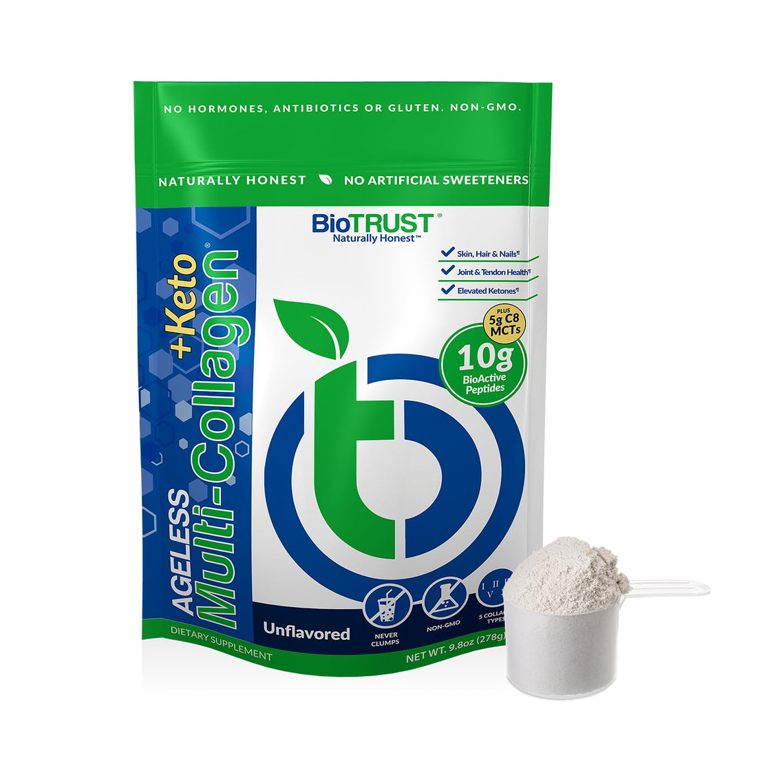 BioTrust Multi-Collagen Protein Powder + Keto MCT Oil – 5 Collagen Types Plus 100% BioTrust buy supplements canada