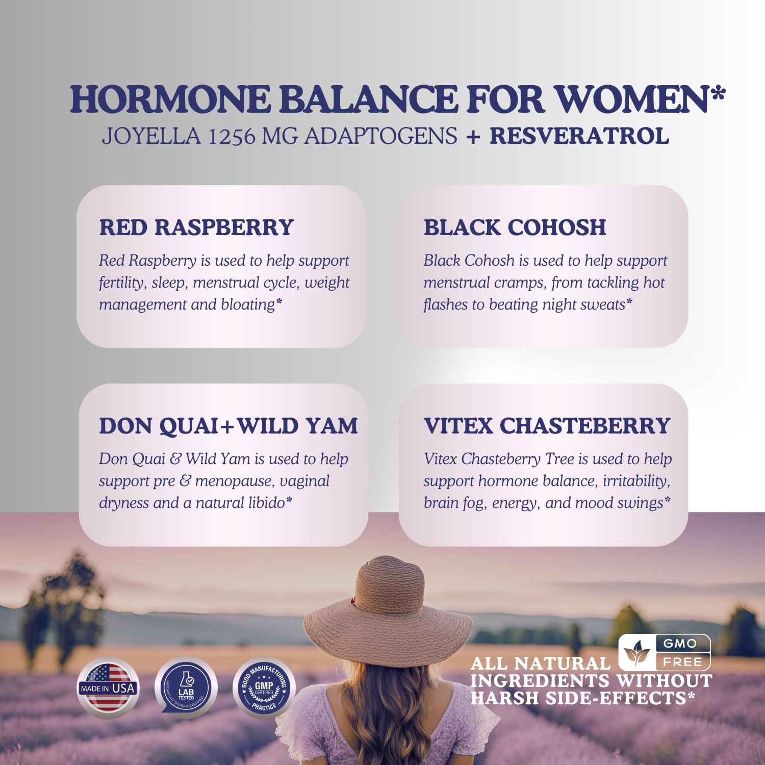 11-in-1 Hormonal Balance, Relief for Menopause Symptoms, Helps Reduce Hot Flashes, Night Sweats, and Mood Swings, Clinically Proven Ingredients, Natural PMS Support, Made in USA, 3rd Party-Tested HERBAL HOT buy supplements canada