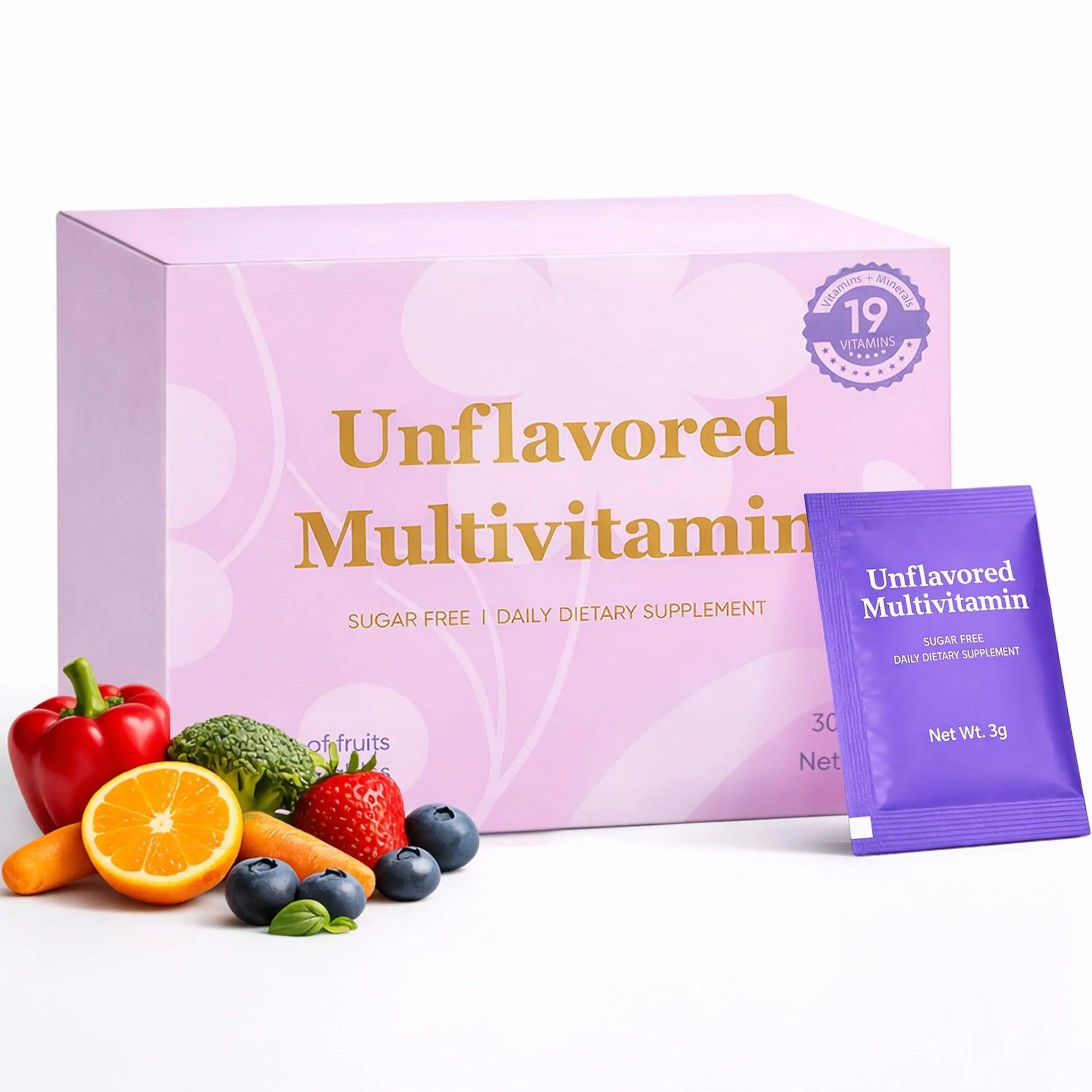 Unflavored Vitamin Powder, Multivitamin Powder Supplement with 19 Vitamins & Minerals + 15 Fruit & Veggie Blend, Supports Healthy Growth PRCYZO buy supplements canada
