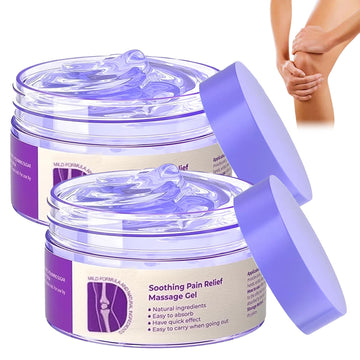 2 PCS Joint Gel Purple Gel，Soothing Pain Relief Massage Cream，Full-Body Joint Effective Soothes for Knees, Lumbar, Hands, Neck and Shoulders PERVALA buy supplements canada
