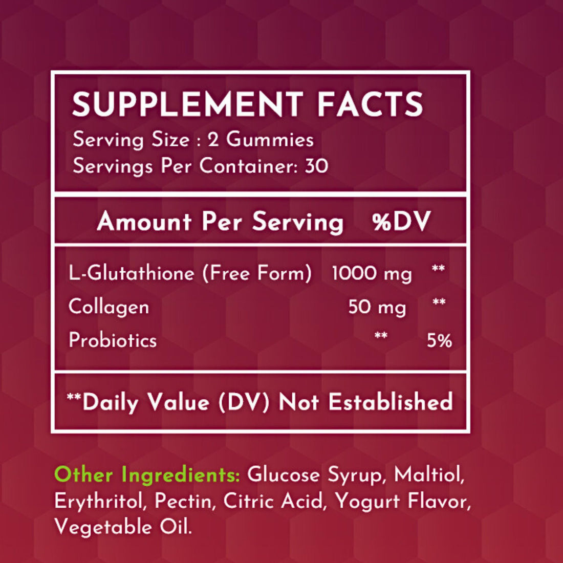 2 Pack Glutathione Gummies | with Marine Collagen | 1050mg per Serving | Antioxidant Support Sunshyne buy supplements canada