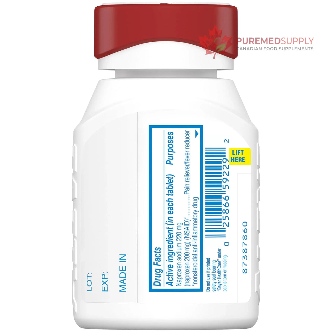 Aleve Gelcaps with Easy Open Arthritis Cap, Naproxen Sodium, Medication for Arthritis Pain, 160 Count Aleve buy supplements canada