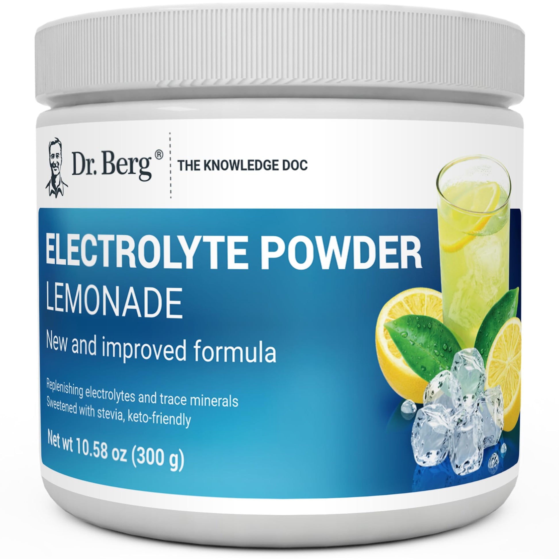 Dr. Berg Hydration Keto Electrolyte Powder - Enhanced w/ 1,000mg of Potassium & Real Dr. Berg Nutritionals buy supplements canada