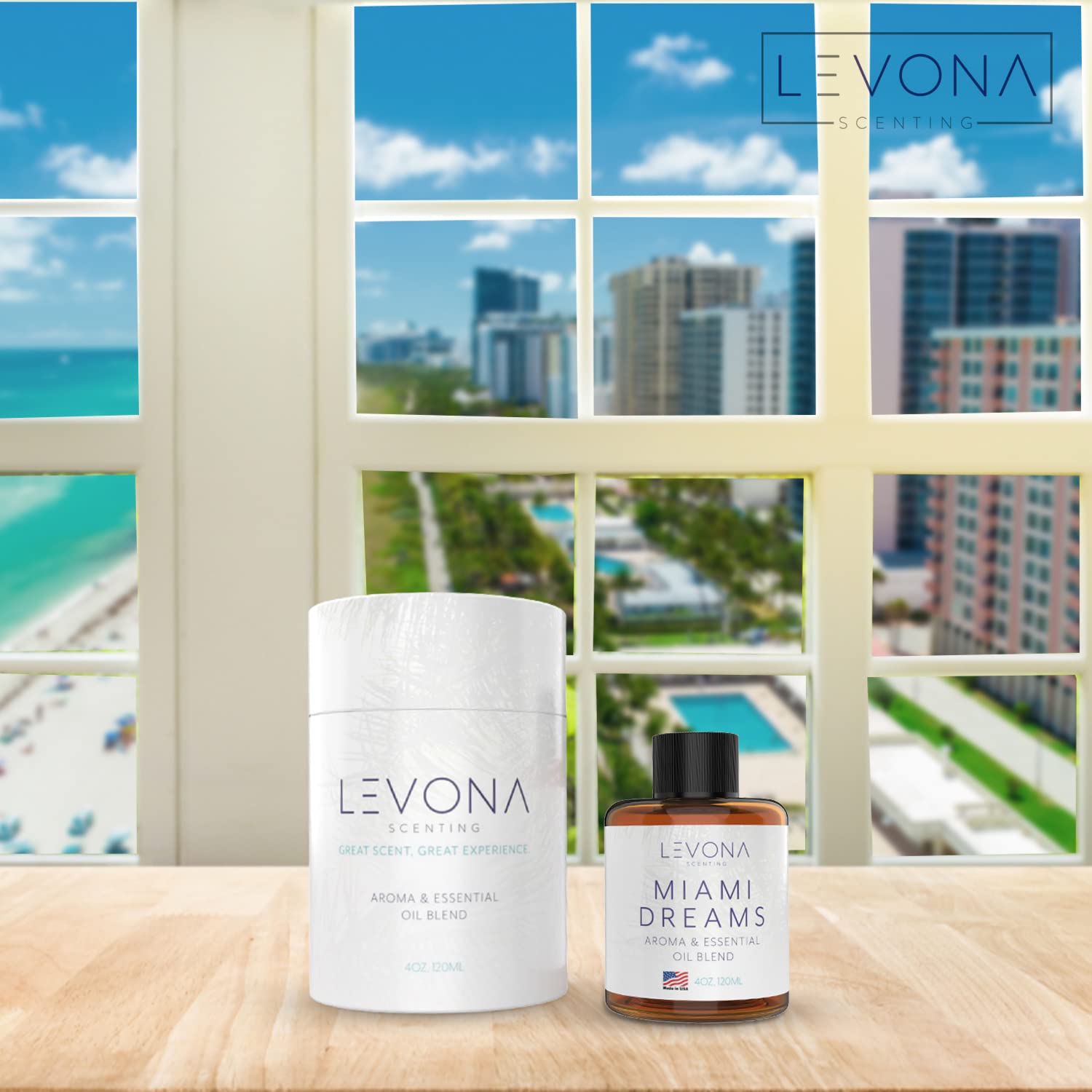 Levona Scent Essential Oils for Diffusers for Home: Miami Dreams Hotel & Home Luxury Scents Fragrance Oil LEVONA SCENT buy supplements canada
