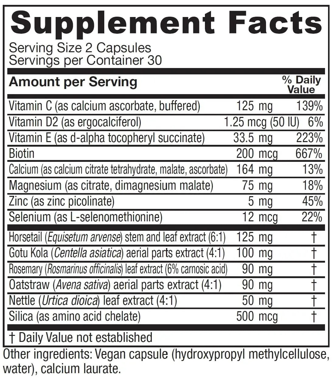 Vitanica, Luminous, Hair, Skin and Nail Support, Vegan, 60 Capsules Vitanica buy supplements canada