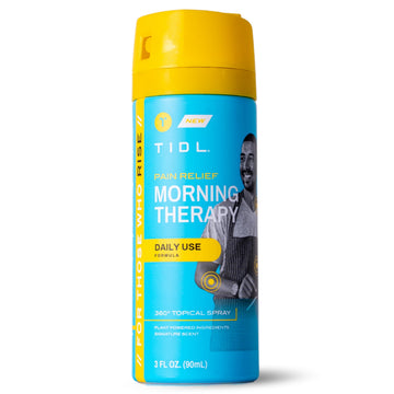 TIDL Pain Relief Spray, 3 Oz, Refreshing Morning Therapy for Muscle, Joint & Neck Pain Relief, Energizing, Plant-Based Menthol & Camphor Pain Reliever, Quick Drying Formula TIDL buy supplements canada