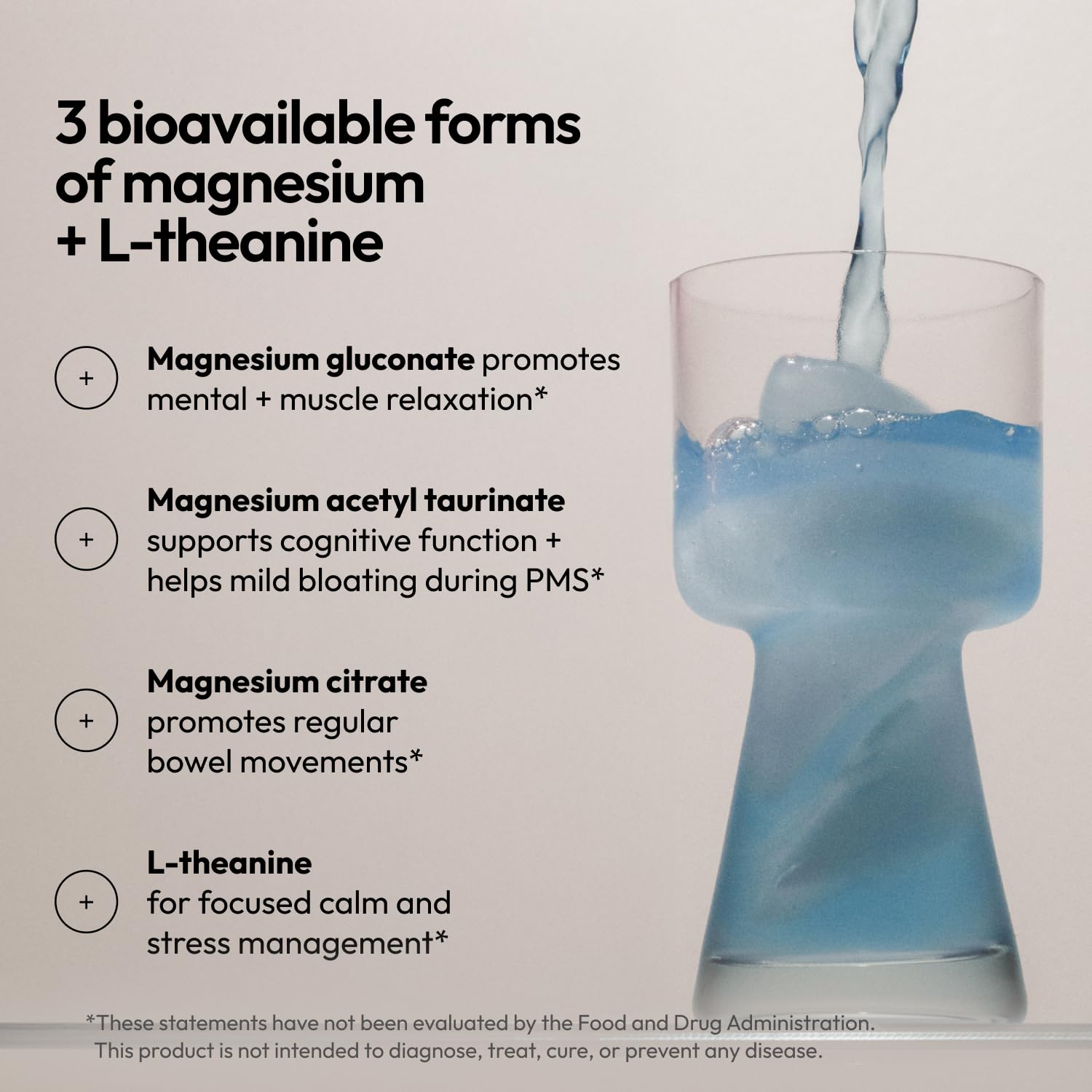 Moon Juice Magnesi-Om Magnesium Powder Supplement - Chelated Magnesium Complex + L-Theanine Blend for Rest, Relaxation & Regularity - Vegan, Non-GMO & No Sugar, Blue Lemon, 4.2 oz, 30 Servings Moon Juice buy supplements canada