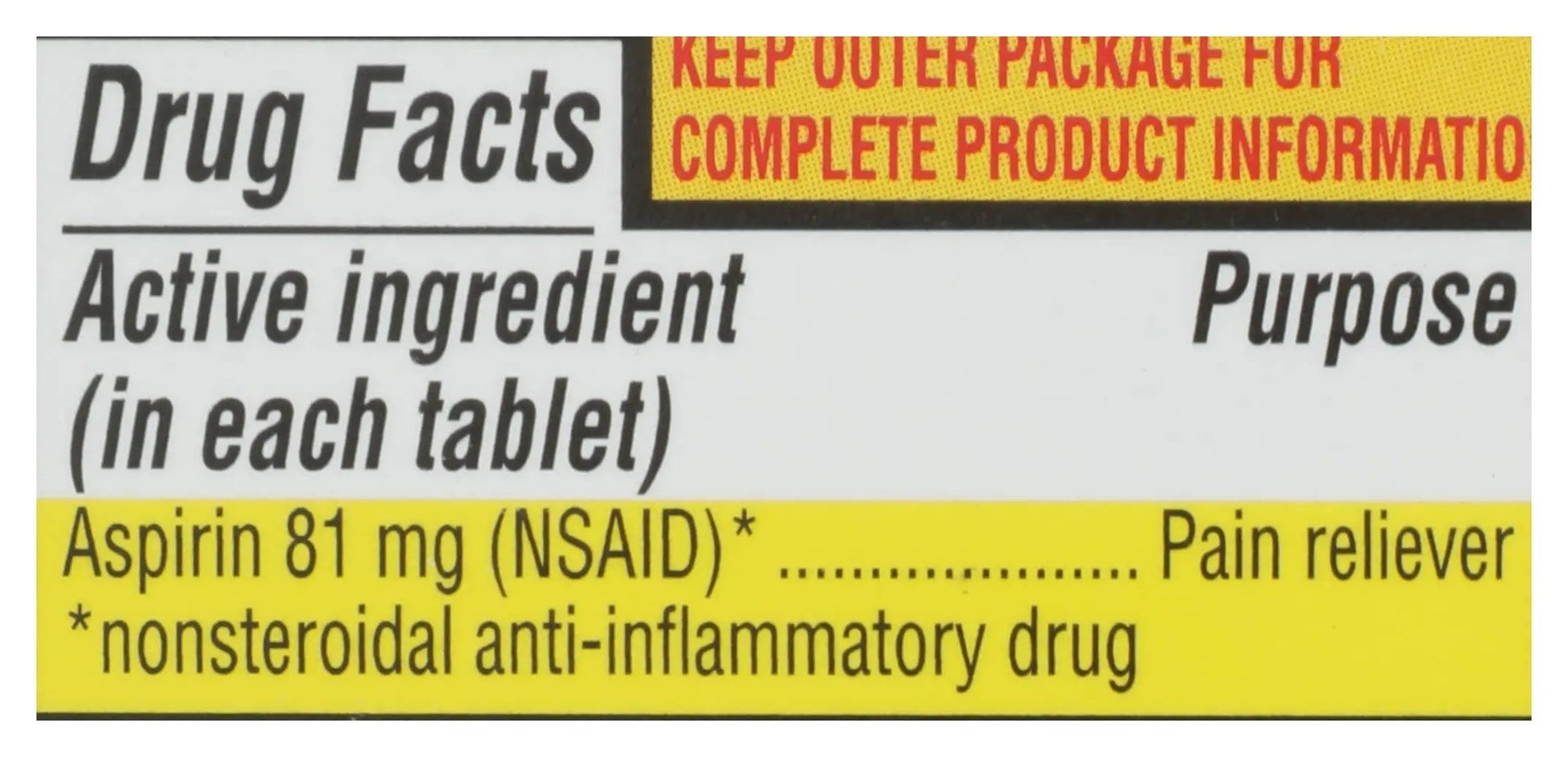 Rite Aid Aspirin Enteric Tablets, 81 mg Aspirin - 120 ct, Low Dose Aspirin | NSAID | Migraine Relief Products | Safety Coated | Enteric Coated Aspirin Regime (Package May Vary) Rite Aid buy supplements canada