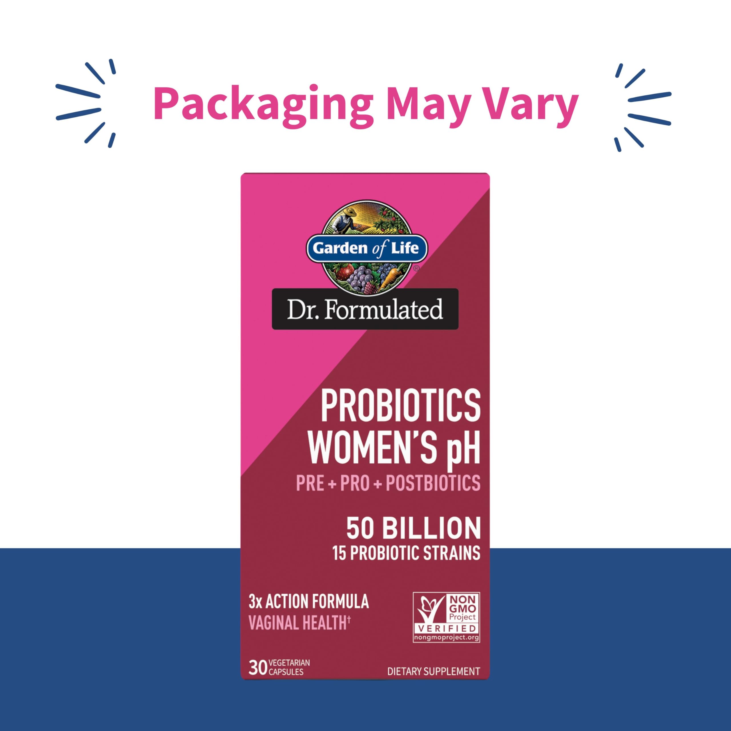 Garden of Life Dr Formulated Once Daily 3-in-1 Complete Prebiotics, Postbiotics & Probiotics for Women, PRE + PRO + POSTBIOTIC Supplement for Women’s Digestive Garden of Life buy supplements canada
