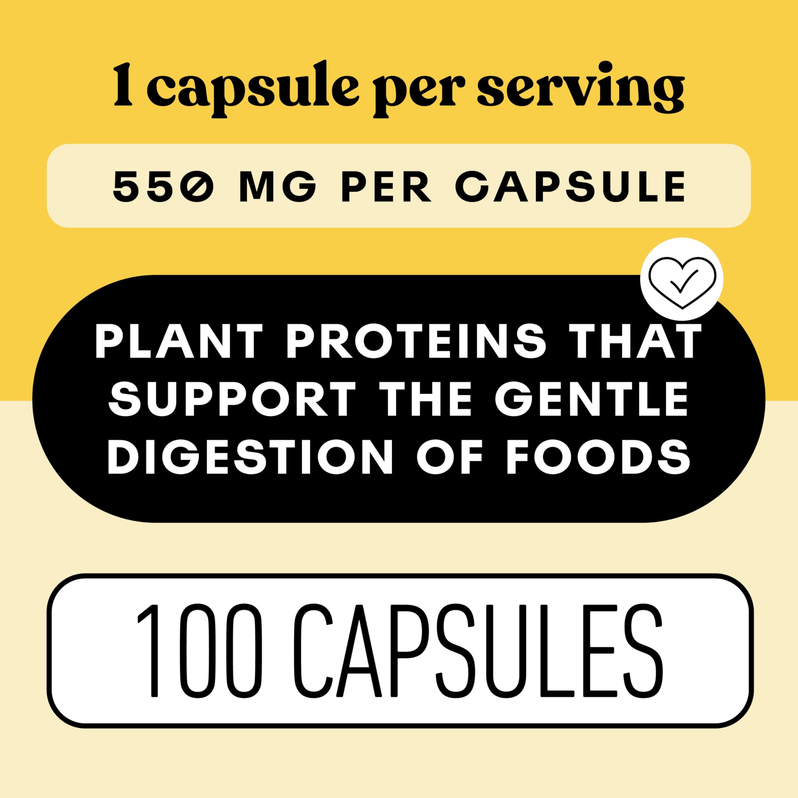 Complete Natural Products Digestive Enzyme Capsules, 550mg, 100ct | Plant-Based Formula Complete Natural Products buy supplements canada