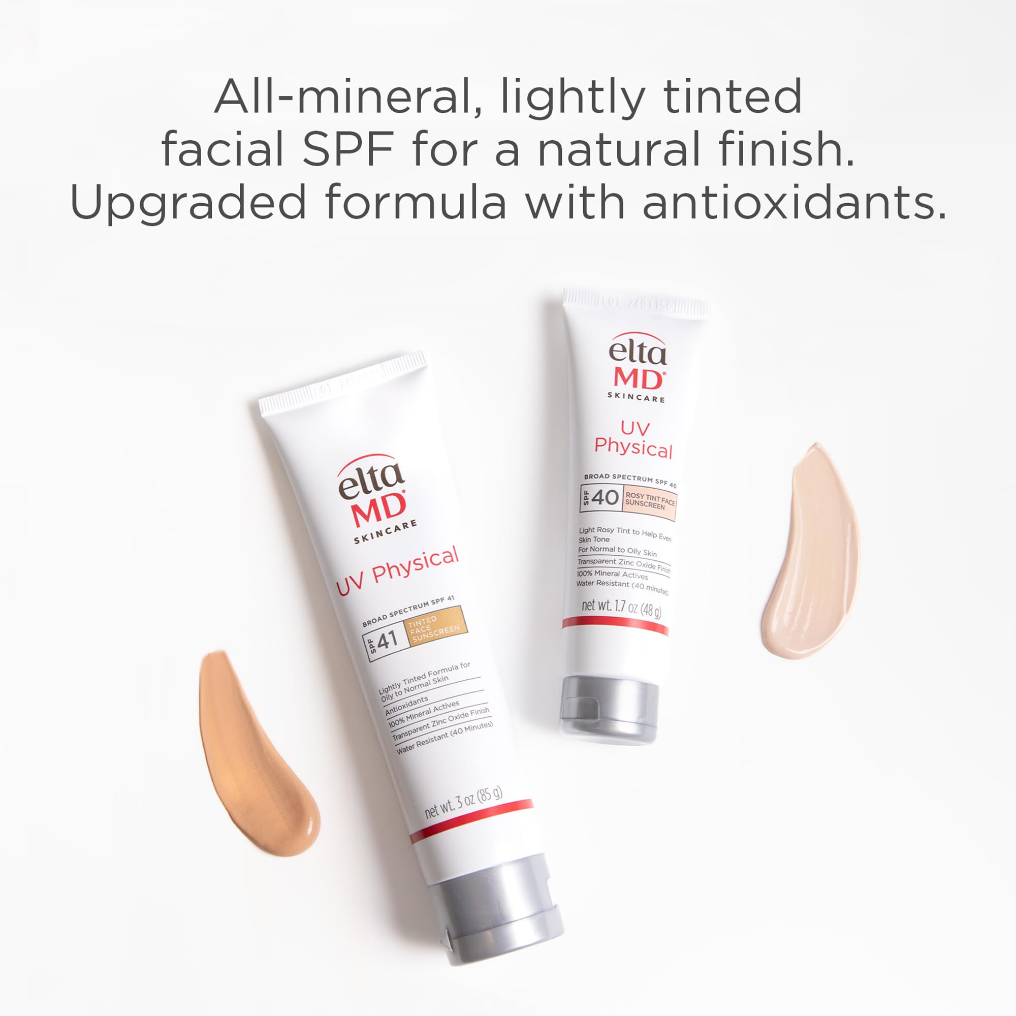 EltaMD UV Physical Tinted Mineral Sunscreen for Face SPF 41, 100% Mineral Actives Tinted Face Lotion, Water Resistant, Paraben-Free EltaMD buy supplements canada