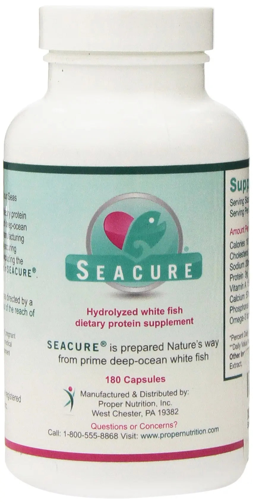 Seacure 180 Capsules Proper Nutrition buy supplements canada
