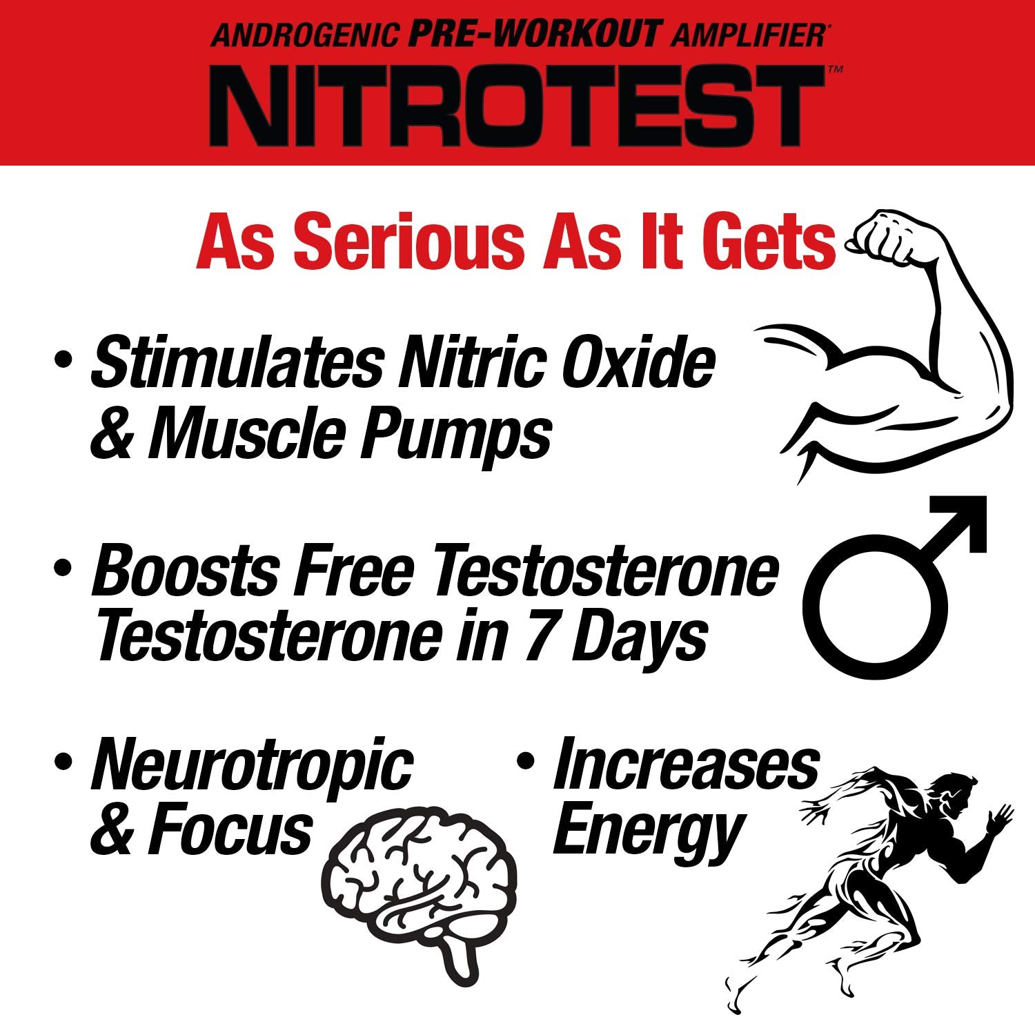 MuscleMeds Nitrotest Pre-Workout Supplement Drink, Boost Nitric Oxide, Testosterone MuscleMeds buy supplements canada