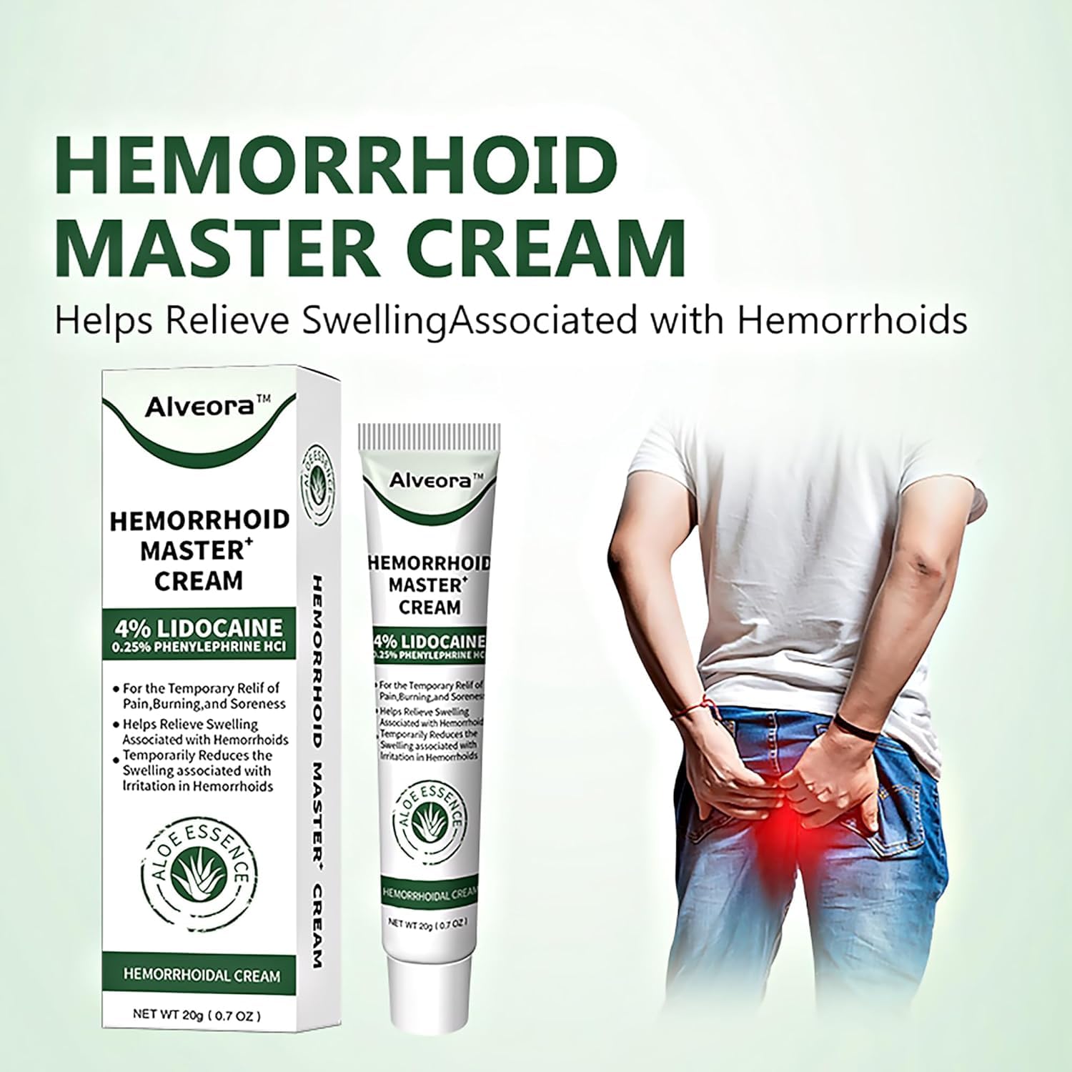 SOLUMIRA Perianal Care Cream, Hemorrhoid & Fissure Ointment with 4 Applicators, Relief Anal Pain, Itching, Swelling, Discomfort, Natural Herbs Fast Acting Ingredients SOLUMIRA buy supplements canada