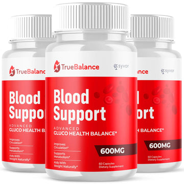 (3 Pack) True Balance Capsules, Official TrueBalance Glycogen Support Pills with All Natural Ingredients, Advanced Formula Support Supplement with Max Strength Vitamins for Women & Men (180 Capsules) Syvor buy supplements canada