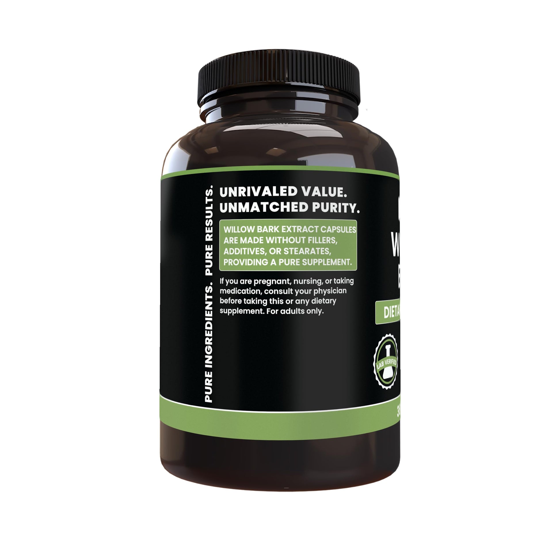 PURE ORIGINAL INGREDIENTS Willow Bark Extract (365 Capsules) No Magnesium Or Rice Fillers, Always Pure, Lab Verified PURE ORIGINAL INGREDIENTS buy supplements canada