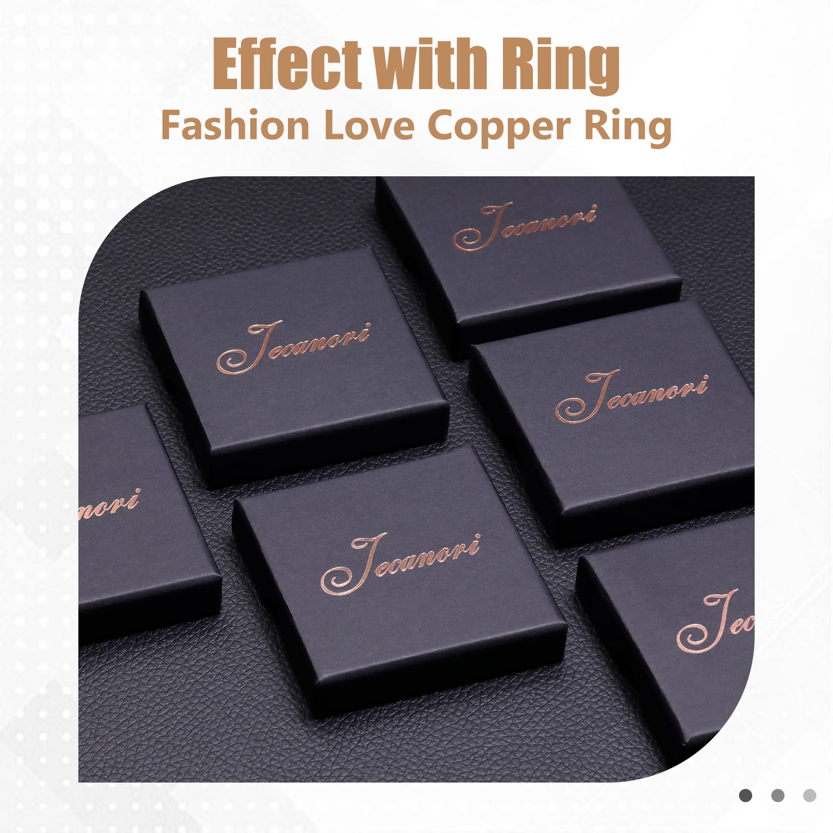 Jecanori Copper Rings for Women,Magnetic Ring Adjustable Love Heart Copper Rings Jecanori buy supplements canada
