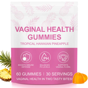 Vital Source Feminine Gummies - Feminine Balance Gummies for Women ph Natrual Famale Balance Cummie - Collagen Gummie - Pineapple PH Balance Gummie for Women Support Women’s Health - 60PCS Tooffi buy supplements canada