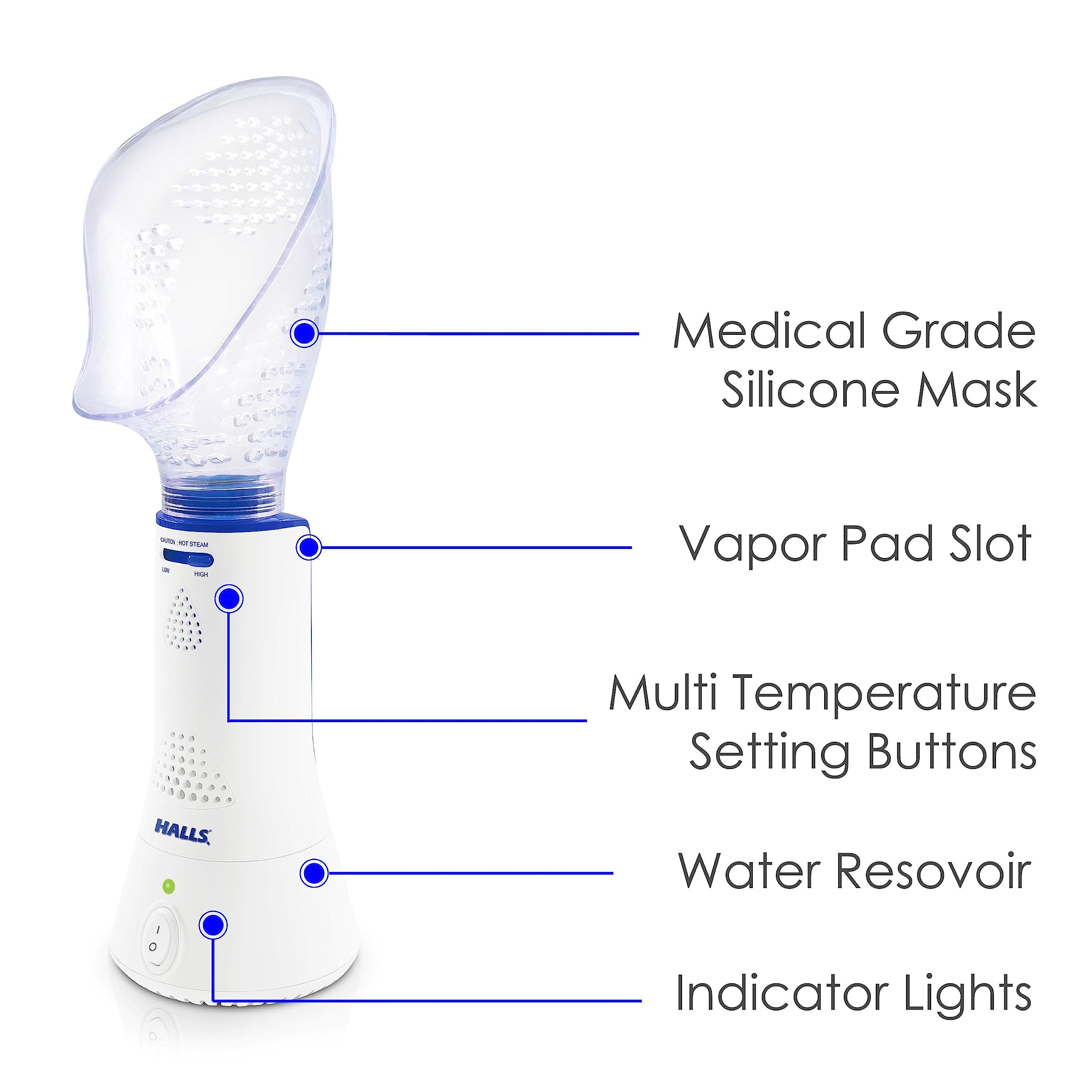 Crane x HALLS Corded Personal Steam Inhaler for Sinus, Congestion, Cough, & Cold Relief Crane buy supplements canada